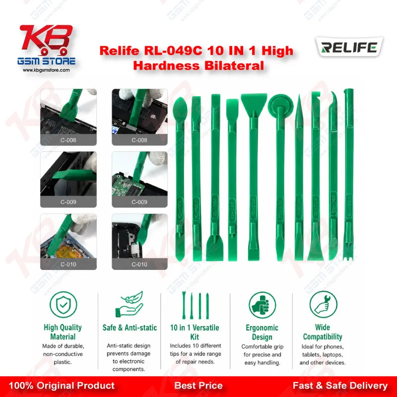 Relife RL-049C 10 IN 1 High Hardness Bilateral