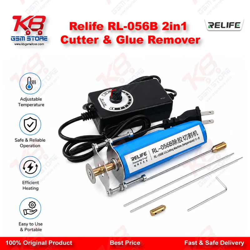 Relife RL-056B 2in1 Cutter & Glue Remover