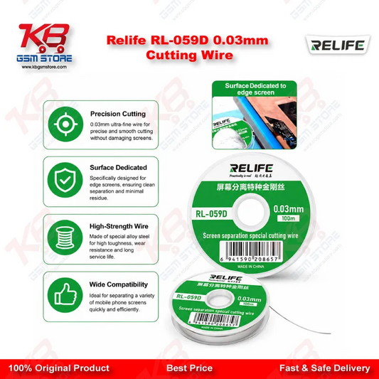 Relife RL-059D 0.03mm Cutting Wire