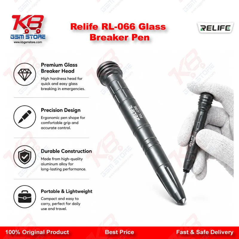 Relife RL-066 Glass Breaker Pen