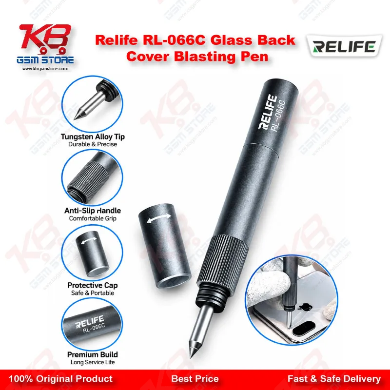 Relife RL-066C Glass Back Cover Blasting Pen