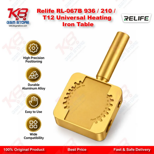 Relife RL-067B 936 / 210 / T12 Universal Heating Iron Table