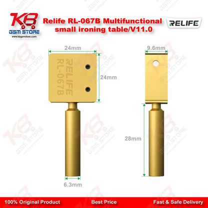 RELIFE RL-067B V11.0 Multifunctional Small Ironing Table – Chip Preheating Tool for 936/210/T12 Stations