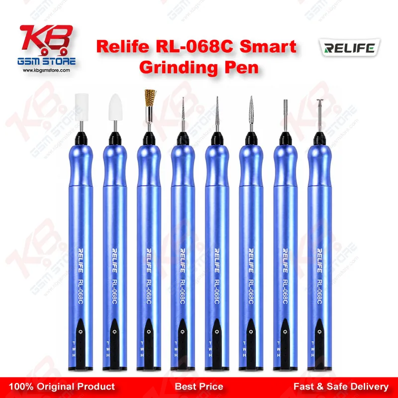 Relife RL-068C Smart Grinding Pen – 3-Speed Rechargeable IC & PCB Tool