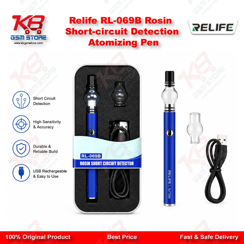 Relife RL-069B Rosin Short-circuit Detection Atomizing Pen