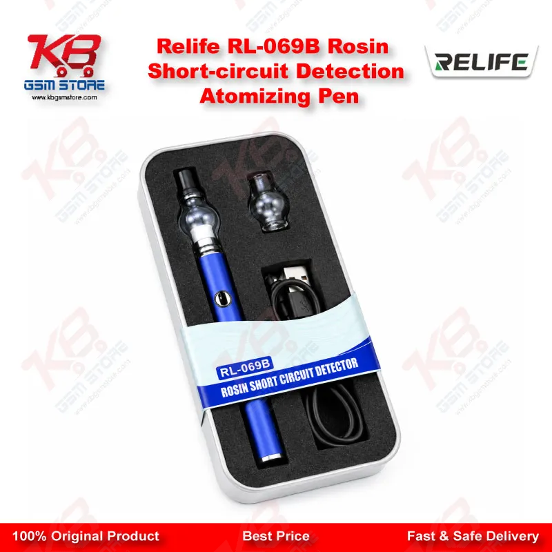 Relife RL-069B Rosin Short-circuit Detection Atomizing Pen