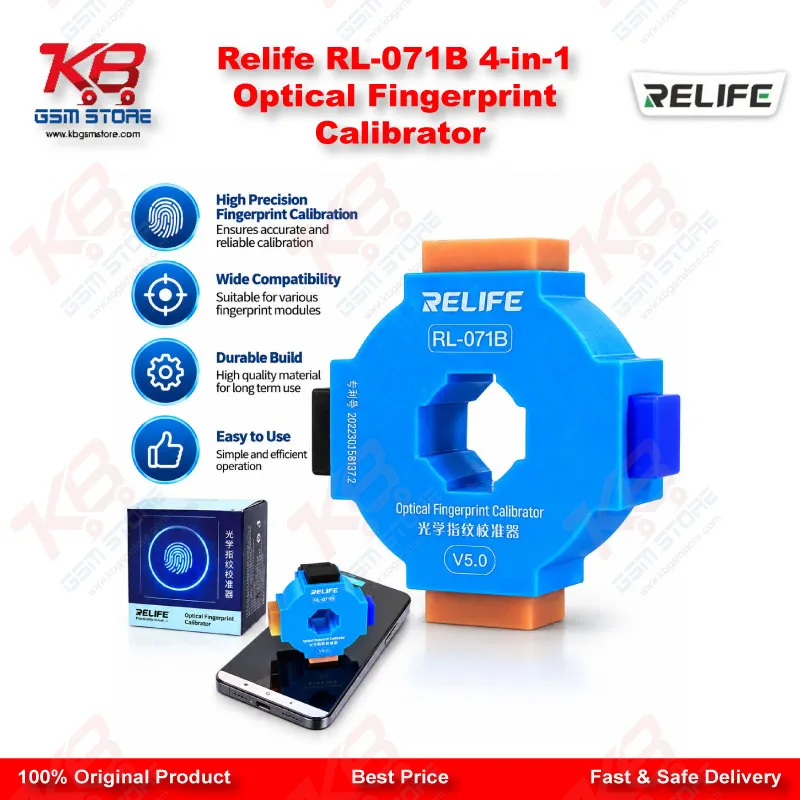 Relife RL-071B 4-in-1 Optical Fingerprint Calibrator