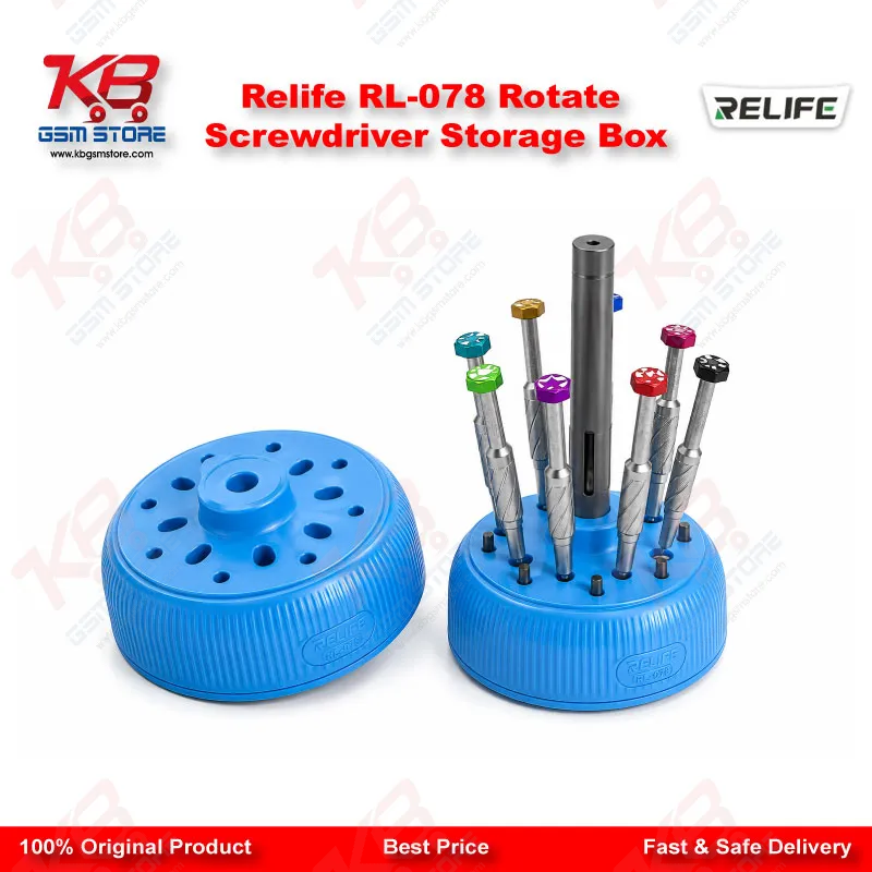 Relife RL-078 Rotate Screwdriver Storage Box