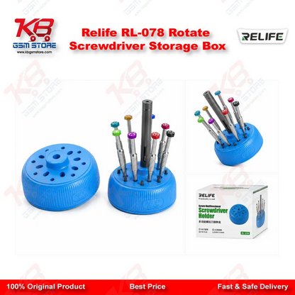 Relife RL-078 Rotate Screwdriver Storage Box