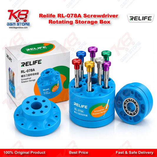Relife RL-078A Screwdriver Rotating Storage Box