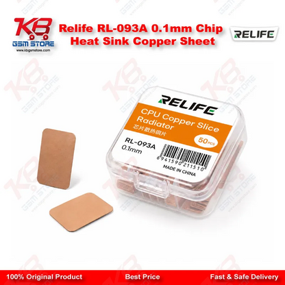 Relife RL-093A 0.1mm Chip Heat Sink Copper Sheet
