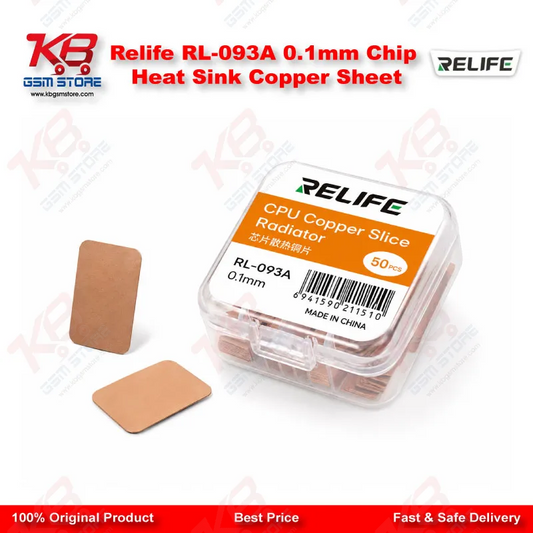 Relife RL-093A 0.1mm Chip Heat Sink Copper Sheet