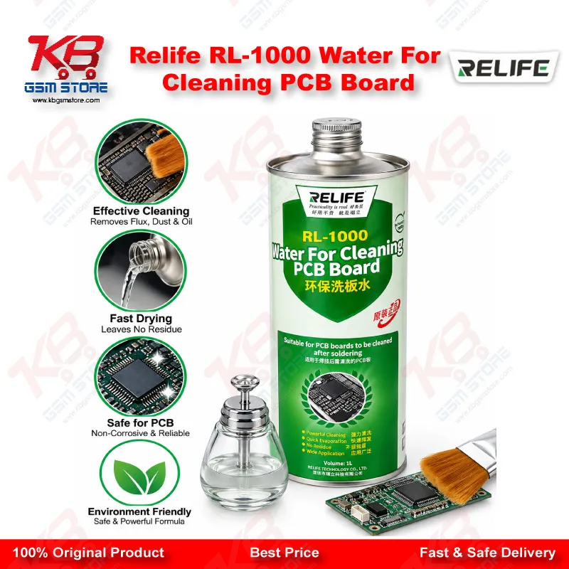 Relife RL-1000 Water For Cleaning PCB Board
