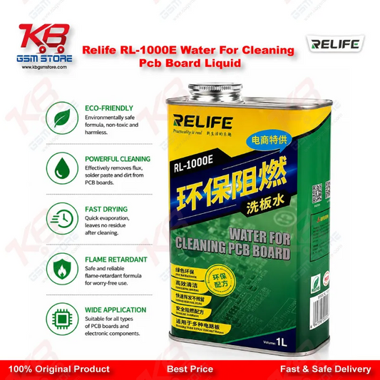 Relife RL-1000E Water For Cleaning Pcb Board Liquid