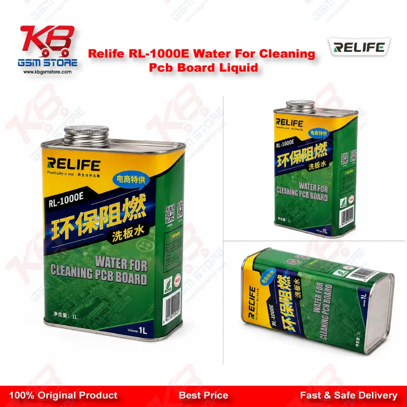 Relife RL-1000E Water For Cleaning Pcb Board Liquid