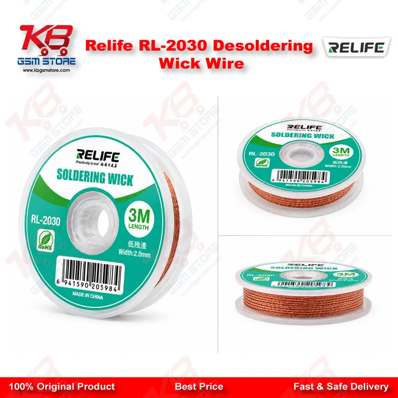 Relife RL-2030 Desoldering Wick Wire