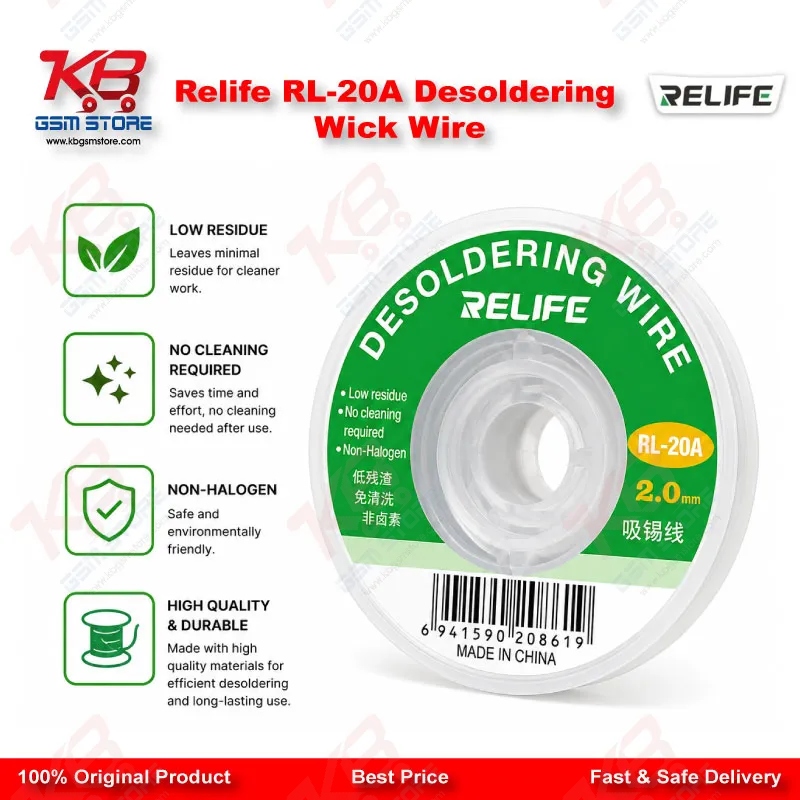 Relife RL-20A Desoldering Wick Wire