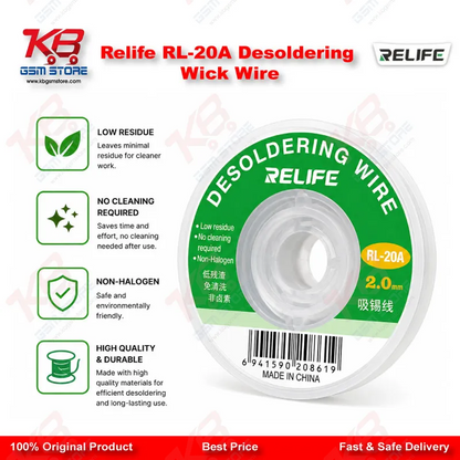 Relife RL-20A Desoldering Wick Wire