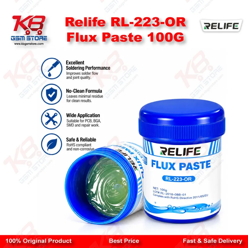 Relife RL-223-OR Flux Paste 100G