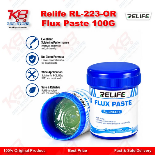 Relife RL-223-OR Flux Paste 100G