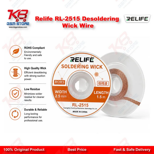 Relife RL-2515 Desoldering Wick Wire