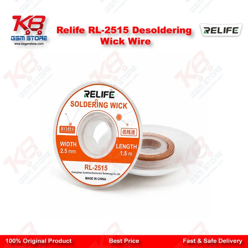 Relife RL-2515 Desoldering Wick Wire