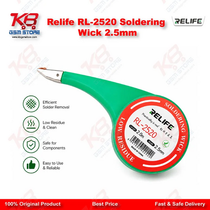Relife RL-2520 Soldering Wick 2.5mm