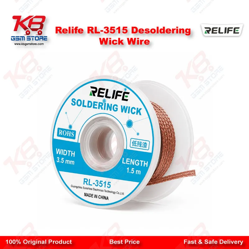 Relife RL-3015 Desoldering Wick Wire