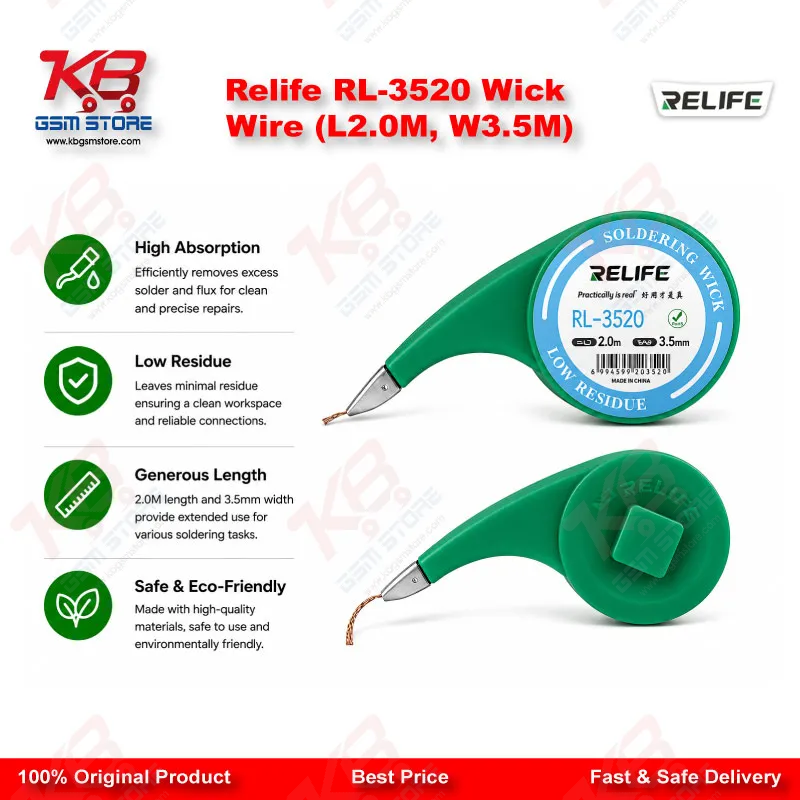 Relife RL-3520 Wick Wire (L2.0M, W3.5M)