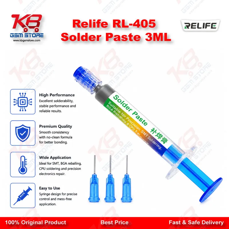 Relife RL-405 Solder Paste 3ML
