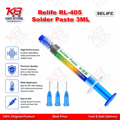 Relife RL-405 Solder Paste 3ML