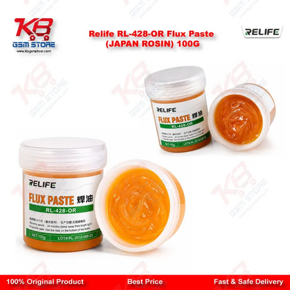 Relife RL-428-OR Flux Paste (JAPAN ROSIN) 100G