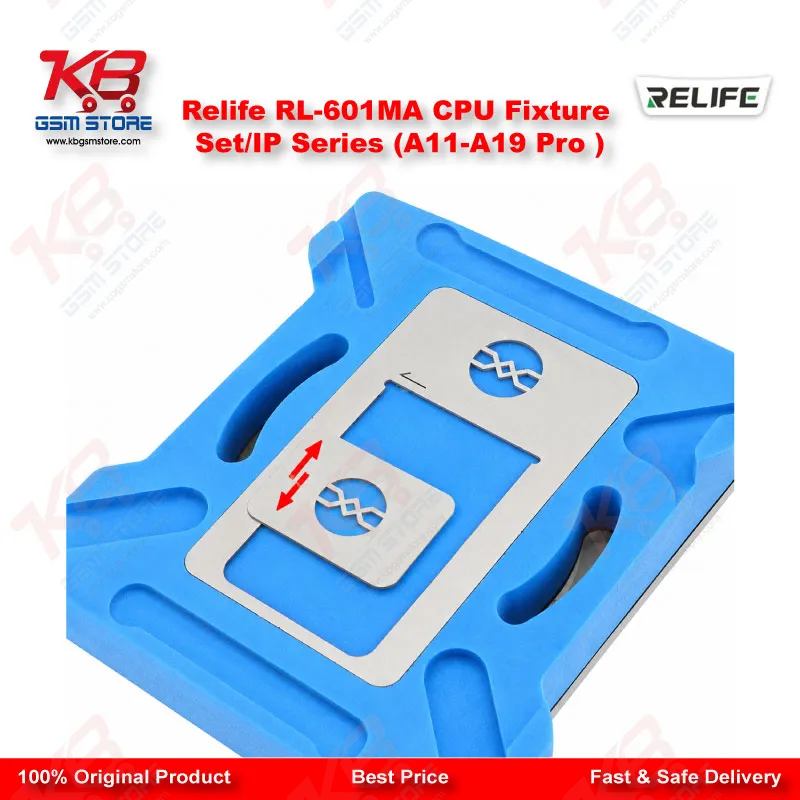 RELIFE RL-601MA CPU Fixture Set A11-A19 Pro Magnetic Reballing Platform