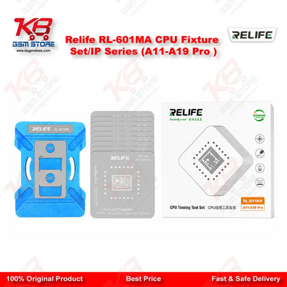 RELIFE RL-601MA CPU Fixture Set A11-A19 Pro Magnetic Reballing Platform