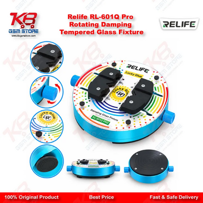 Relife RL-601Q Pro Rotating Damping Tempered Glass Fixture