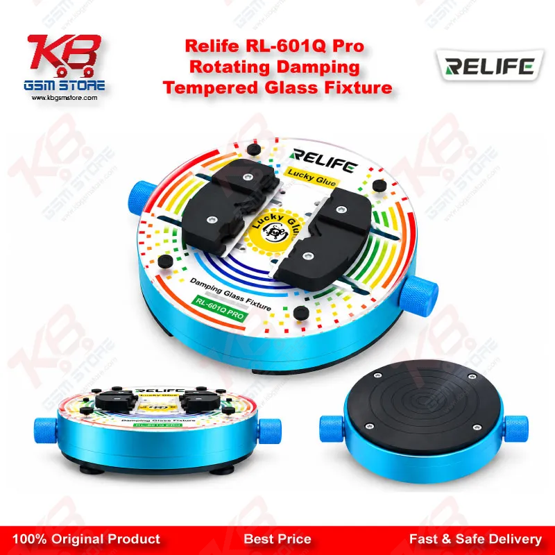 Relife RL-601Q Pro Rotating Damping Tempered Glass Fixture