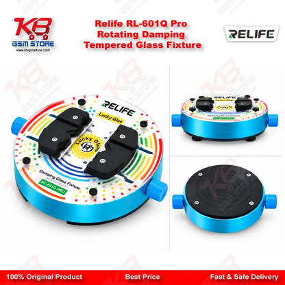 Relife RL-601Q Pro Rotating Damping Tempered Glass Fixture