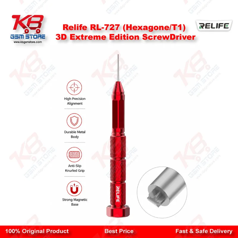 Relife RL-727 (Hexagone/T1) 3D Extreme Edition ScrewDriver