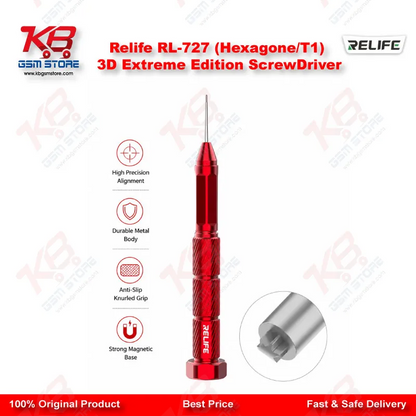 Relife RL-727 (Hexagone/T1) 3D Extreme Edition ScrewDriver