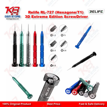 Relife RL-727 (Hexagone/T1) 3D Extreme Edition ScrewDriver
