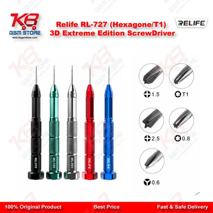Relife RL-727 (Hexagone/T1) 3D Extreme Edition ScrewDriver