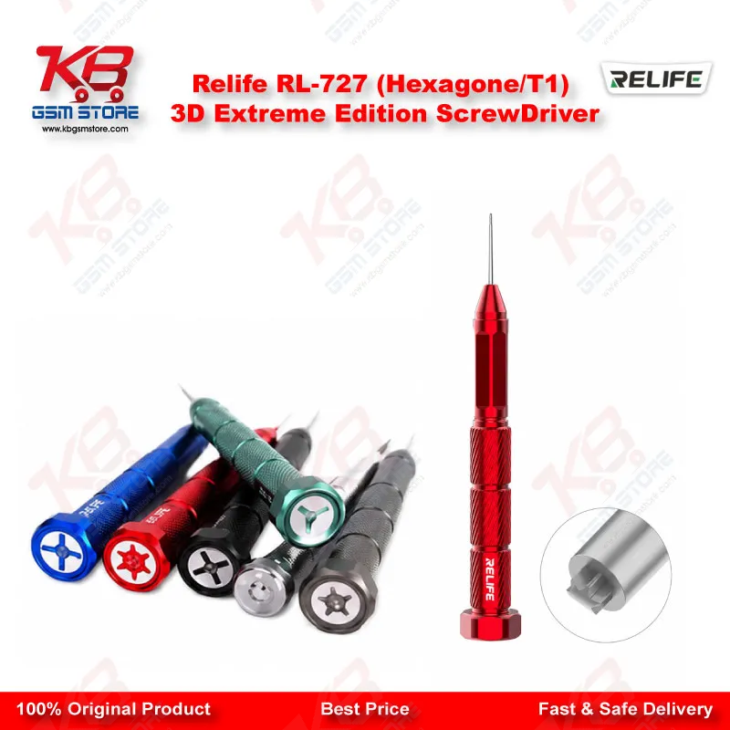 Relife RL-727 (Hexagone/T1) 3D Extreme Edition ScrewDriver