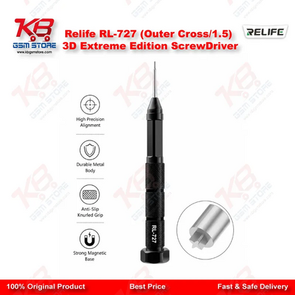 Relife RL-727 (Outer Cross/1.5) 3D Extreme Edition ScrewDriver