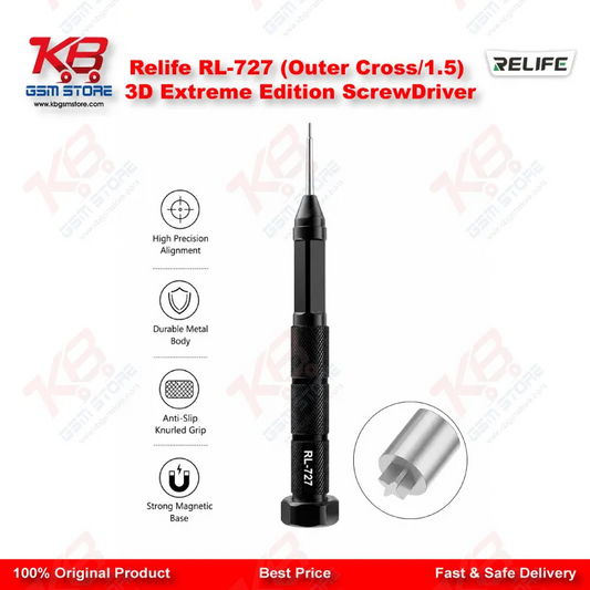 Relife RL-727 (Outer Cross/1.5) 3D Extreme Edition ScrewDriver