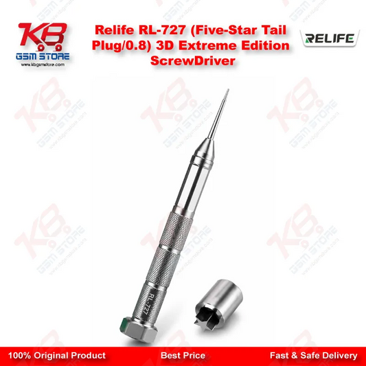 Relife RL-727 (Five-Star Tail Plug/0.8) 3D Extreme Edition ScrewDriver