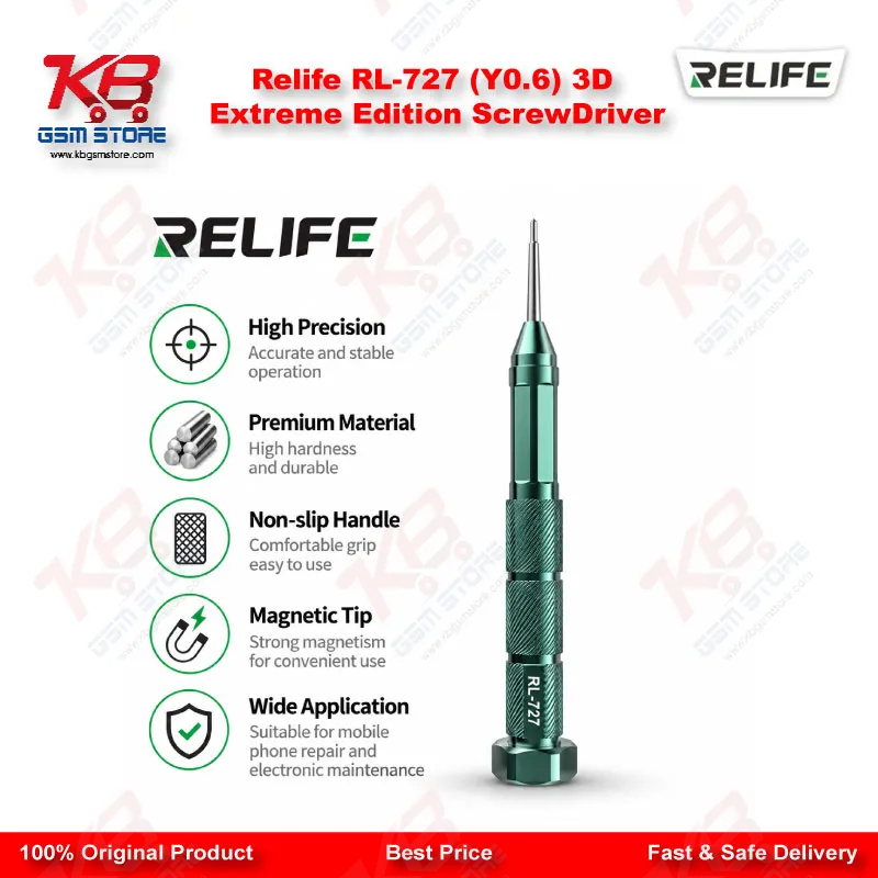 Relife RL-727 (Y0.6) 3D Extreme Edition ScrewDriver Pakistan