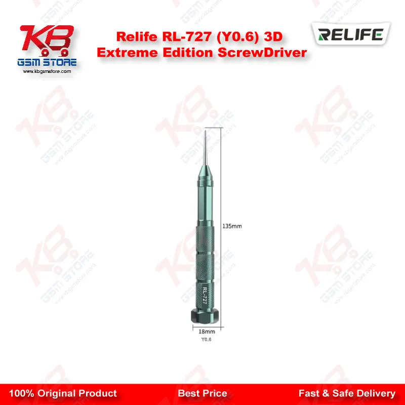 Relife RL-727 (Y0.6) 3D Extreme Edition ScrewDriver Pakistan