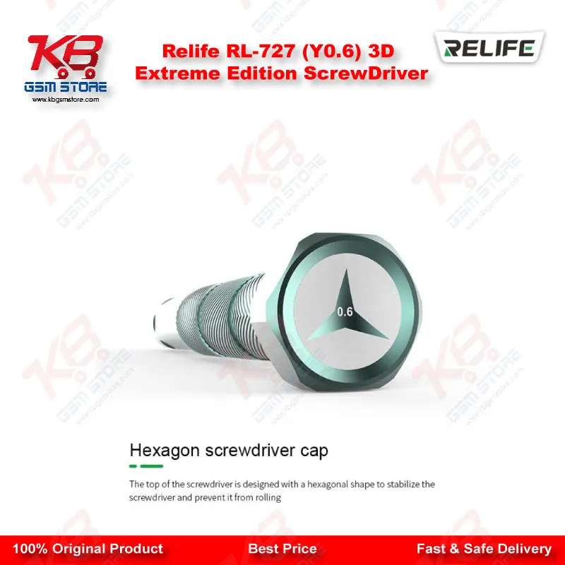 Relife RL-727 (Y0.6) 3D Extreme Edition ScrewDriver Pakistan