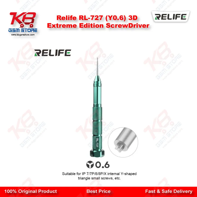 Relife RL-727 (Y0.6) 3D Extreme Edition ScrewDriver Pakistan