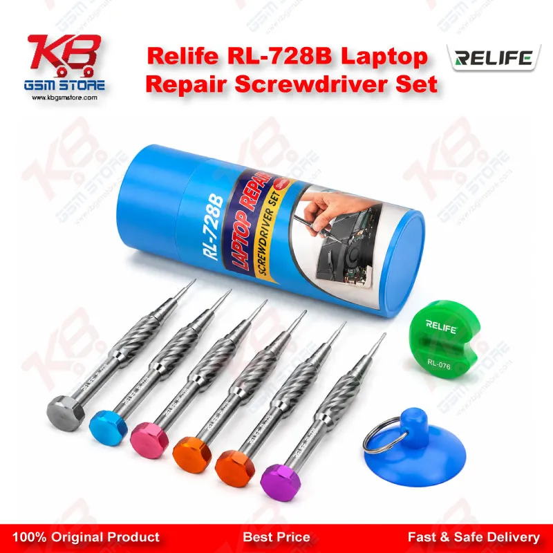 Relife RL-728B Laptop Repair Screwdriver Set